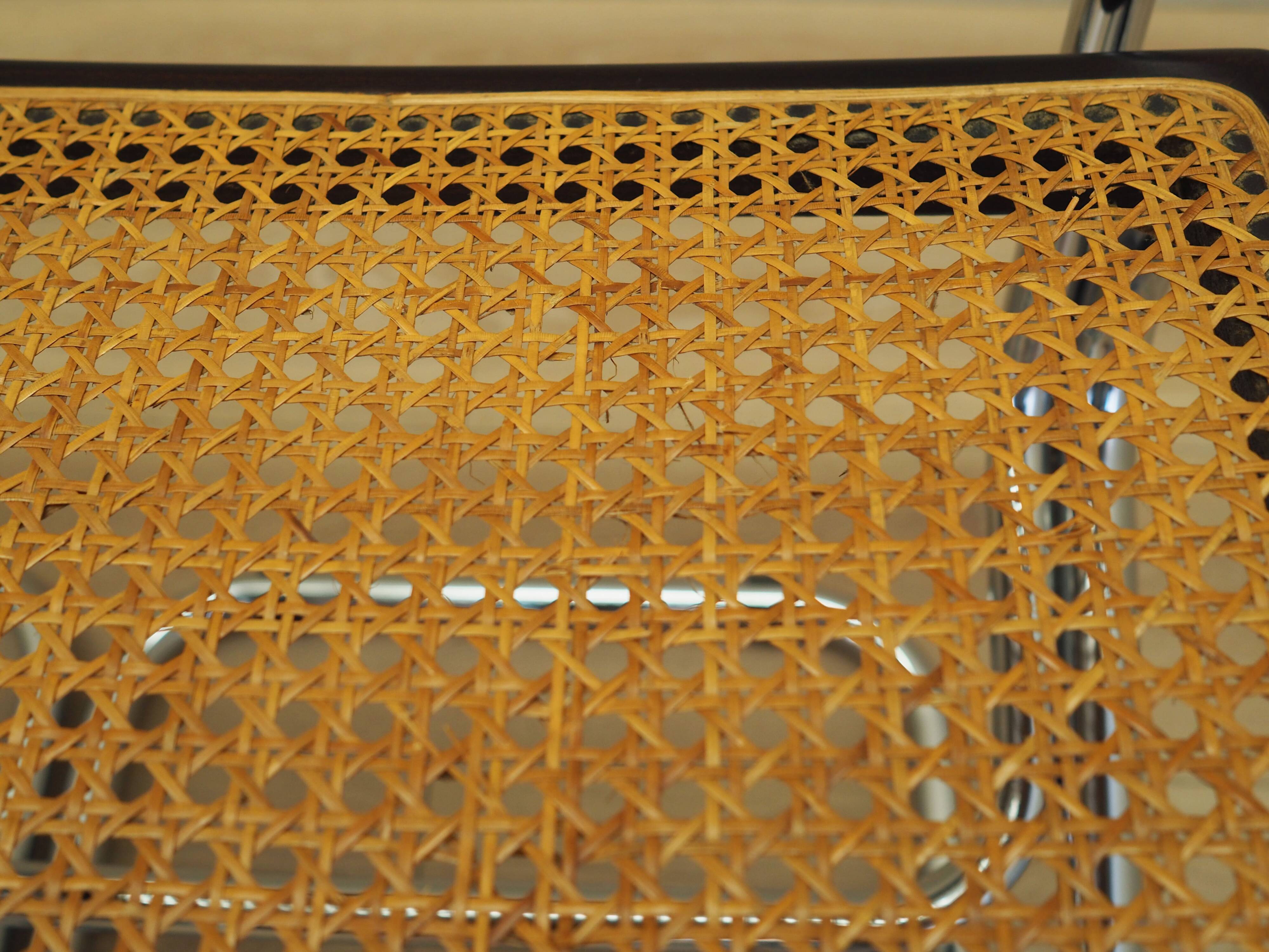 Set of four chairs, Bauhaus design, 1960s, production: Italy