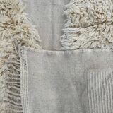 Modern Berber Beni Ouarain wool rug