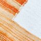 Kilim berbère marocain écru à motif orange chiné 350x236cm