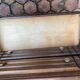 Vintage chest of drawers with splayed legs
