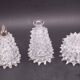 Set of 3 Ercole Barovier Rostrato Murano Italian Glass Vase for Barovier &