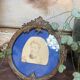 Antique gilded bronze frame