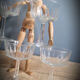 Set 6 glasses champagne