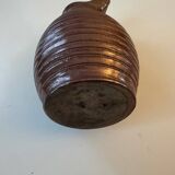 Large antique ceramic stoneware jug, glazed, 1950.