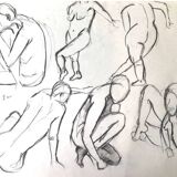Dessin Composition nu