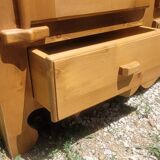 Armoire sapin style montagnard