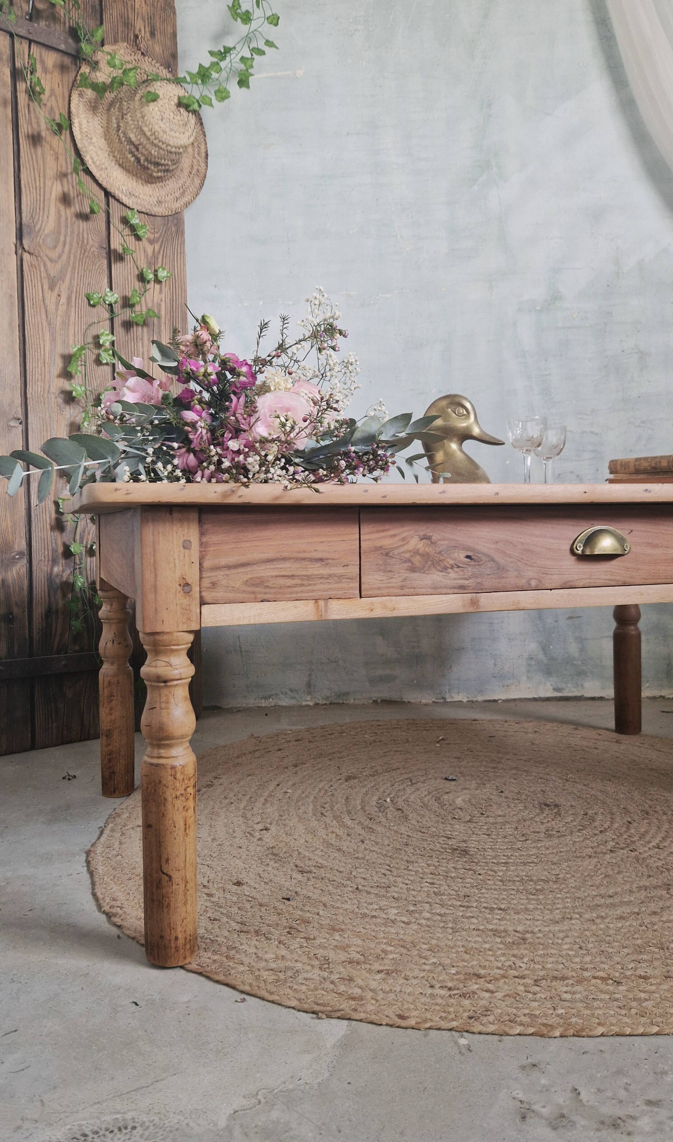 Old and pretty coffee table