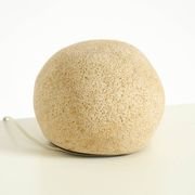 Original 1970s moon rock table lamp by André Cazenave for Tecta