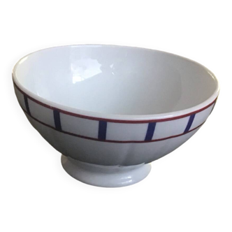 Bol en porcelaine décor basque