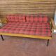 Canapé daybed vintage 50's scandinavian scottish fabrics