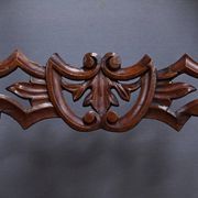 Set of 4 mahogany chairs, Napoléon III period - second half of the 19th century.