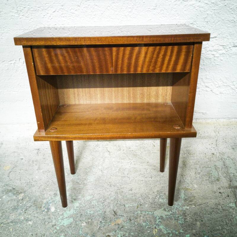 Vintage 60s bedside table