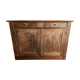 Vintage parisian buffet of the 50s in oak wood