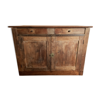 Buffet parisien 1950 en bois de chêne