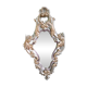 MIRROR IN LOUIS XV STYLE WITH GILDING AND SILVERING