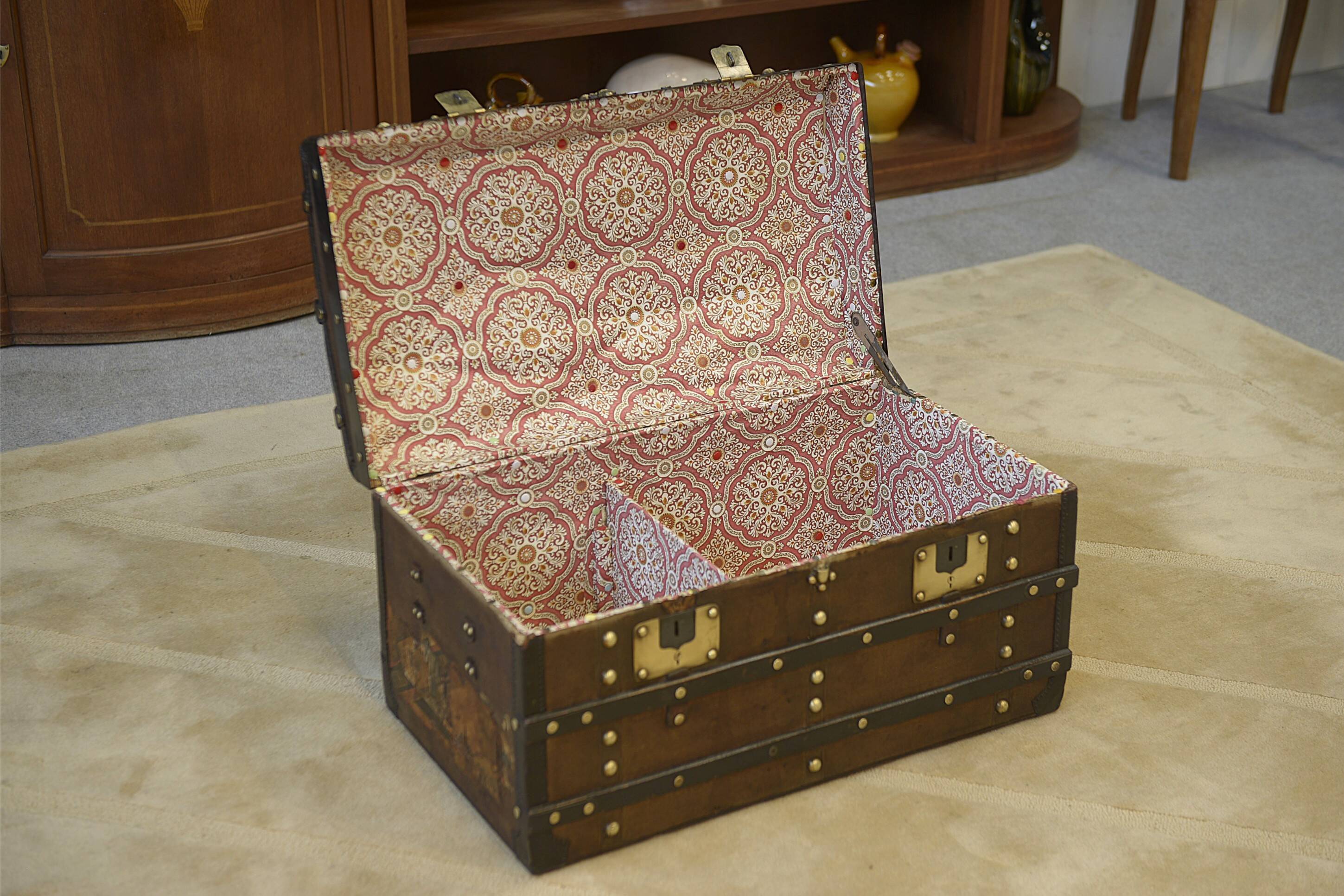 Ancienne malle de voyage 1940’s