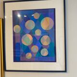 Tableau Pierre Wittmann Rond 1980