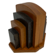 2 Serre-livres en bois design minimaliste