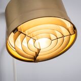 Pair of adjustable wall lamps designed by Per Sundstedt for Kosta Lampan