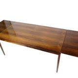 Dining Table With Extension Made In Rosewood By Johannes Andersen From 1960