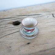 Vintage ceramic candle holder by Atelier Le Mûrier, Vallauris