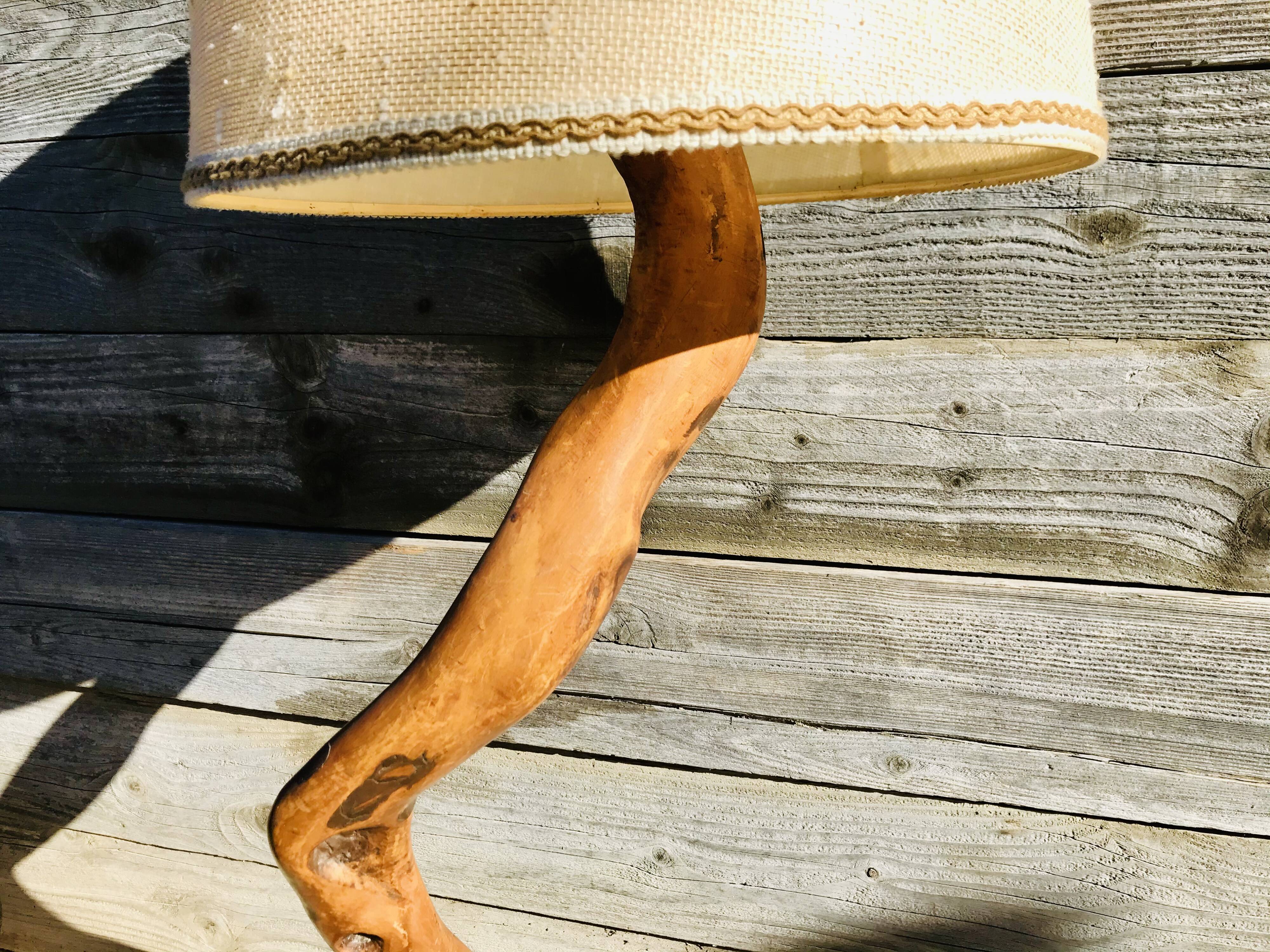 Mid-Century brutalist lamp