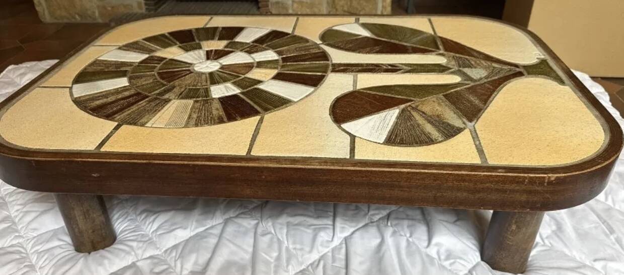 Roger-Capron (French Ceramist 1922-2006) - coffee table