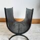 Cast iron magazine rack, circa 1950