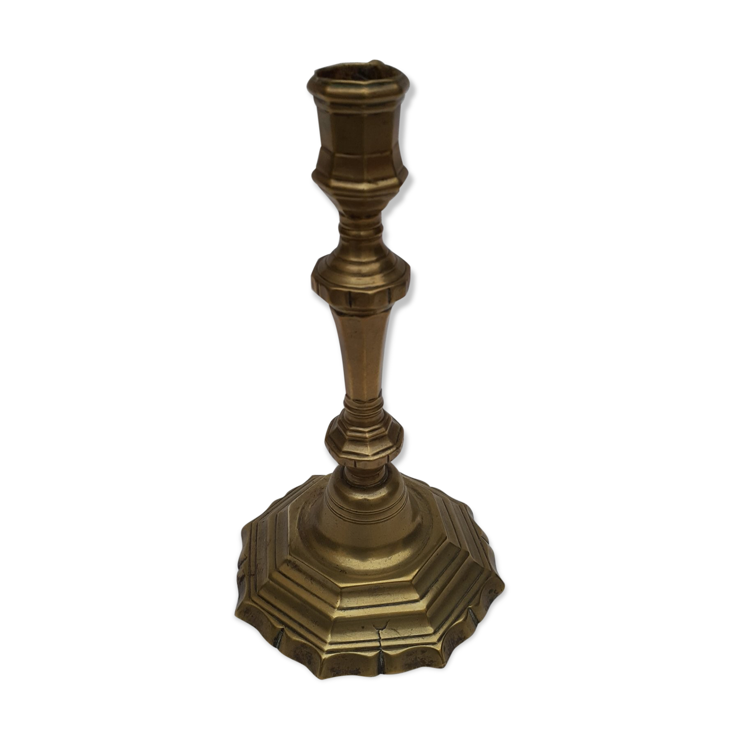 Brass candlestick