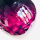 Wine-legged blown glass vase Italian Empoli 1960