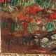 Old painting oil on panel Provençal landscape signed Henri Millet