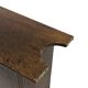 Art Deco Oak Newspaper Rack Magazine Rack 1950s design