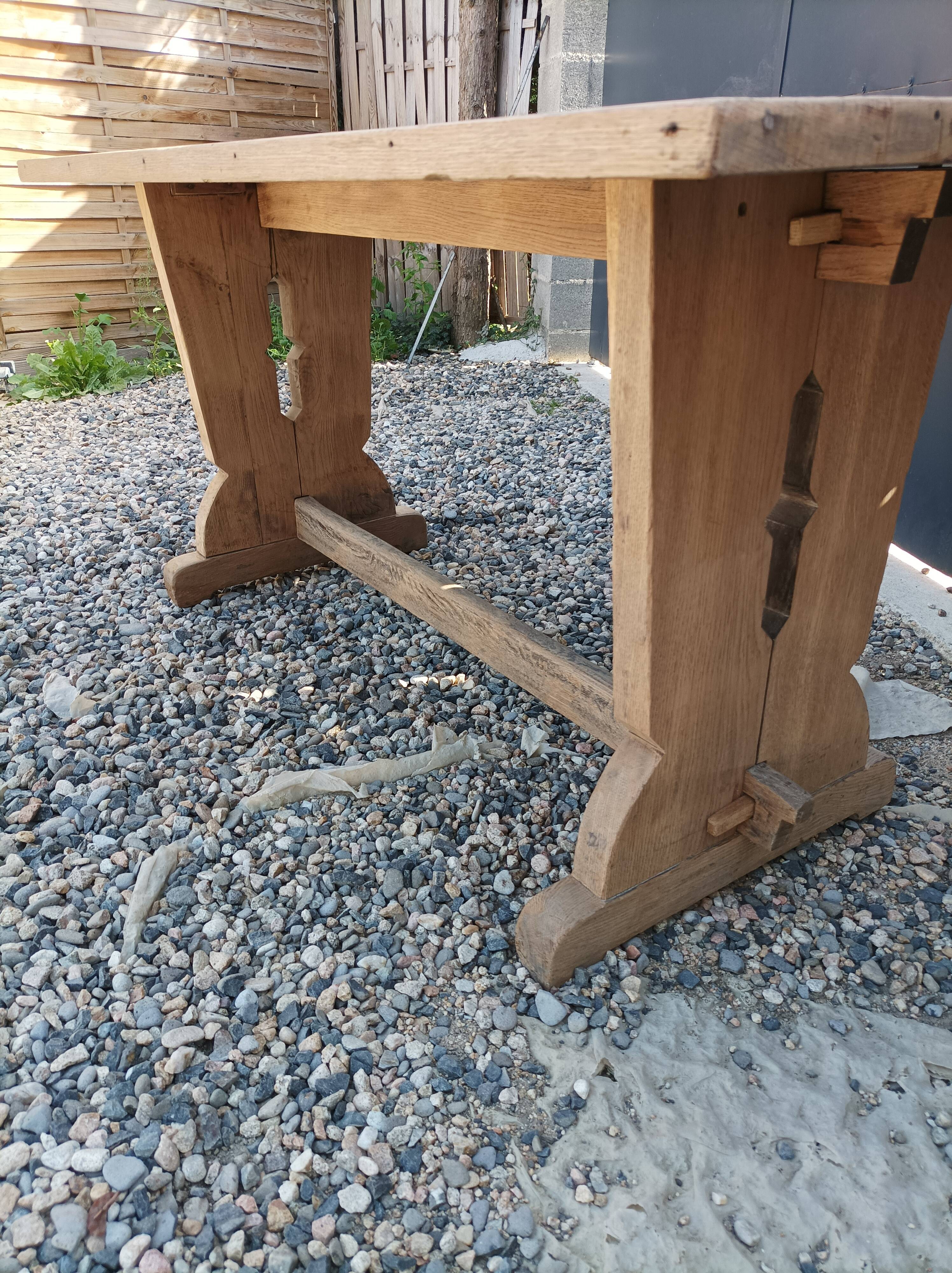 Old oak table
