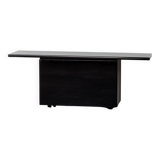 Giotto Stoppino for Acerbis Black Sheraton Sideboard Italy 1980s