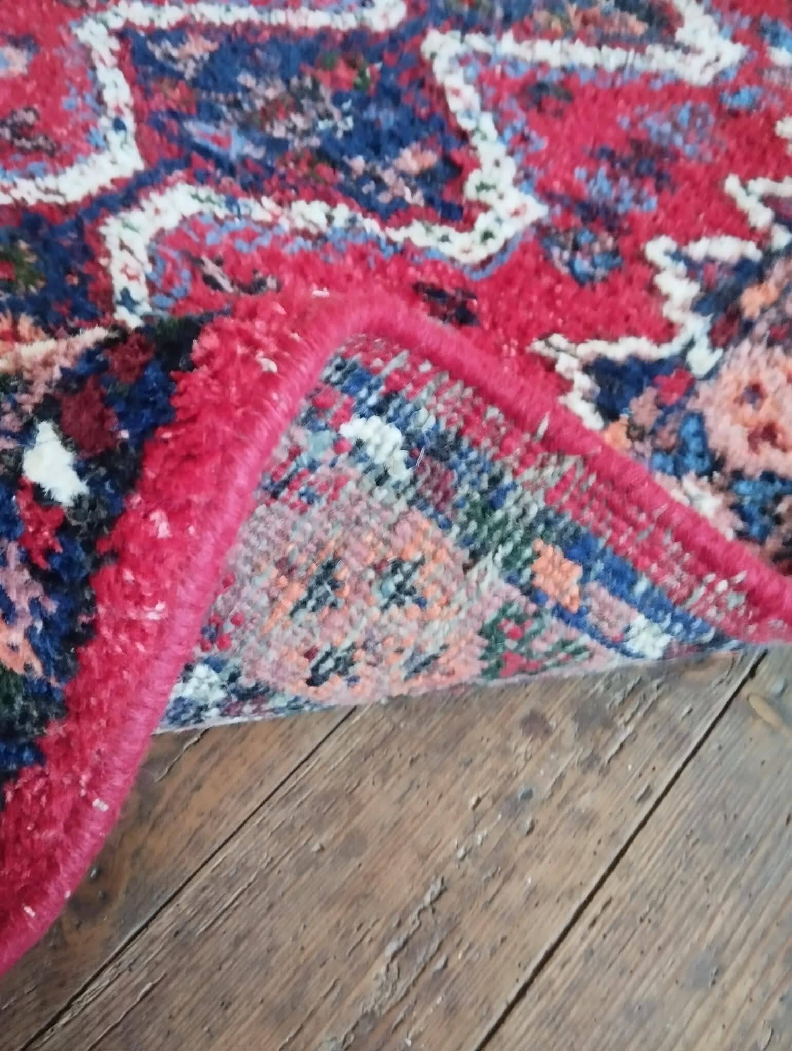 Handmade Indo Qashqai rug 148x95cm