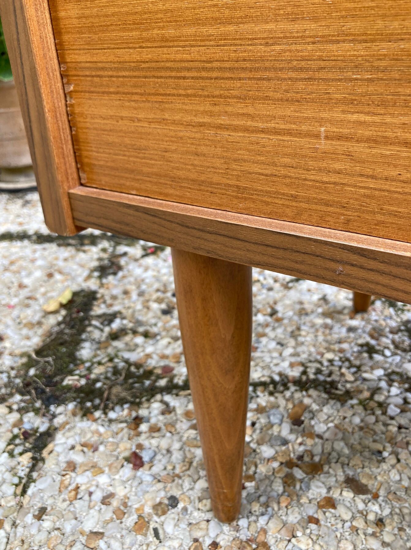 Vintage rag chest of drawers from the 60s