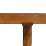Pierre Chapo. “Godot” model blond oak bed. 1960s.