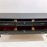Mid-Century Modern Italian Wooden Sideboard, 1960s