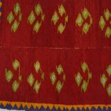 Vintage Handmade Angora Wool Rug sku 1670