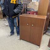 Meuble de rangement vintage en teck