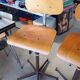 Industrial workshop stool