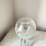 Vintage Art Glass Vase by Marita Voigt for Ilmenau, DDR East Germany