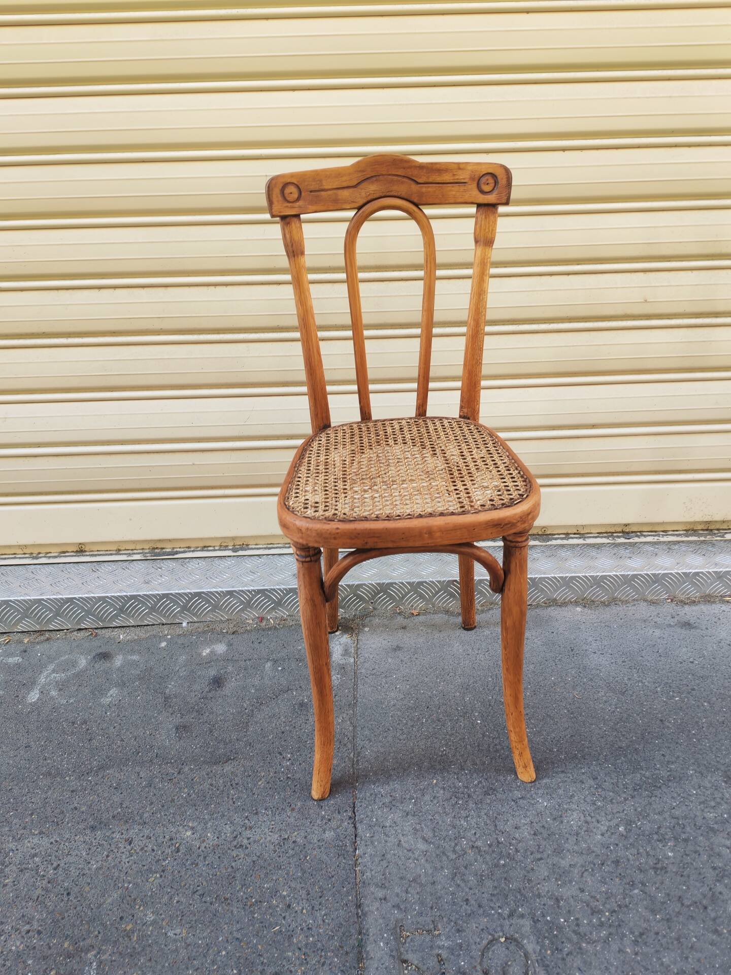 Antique bentwood chair by Thonet