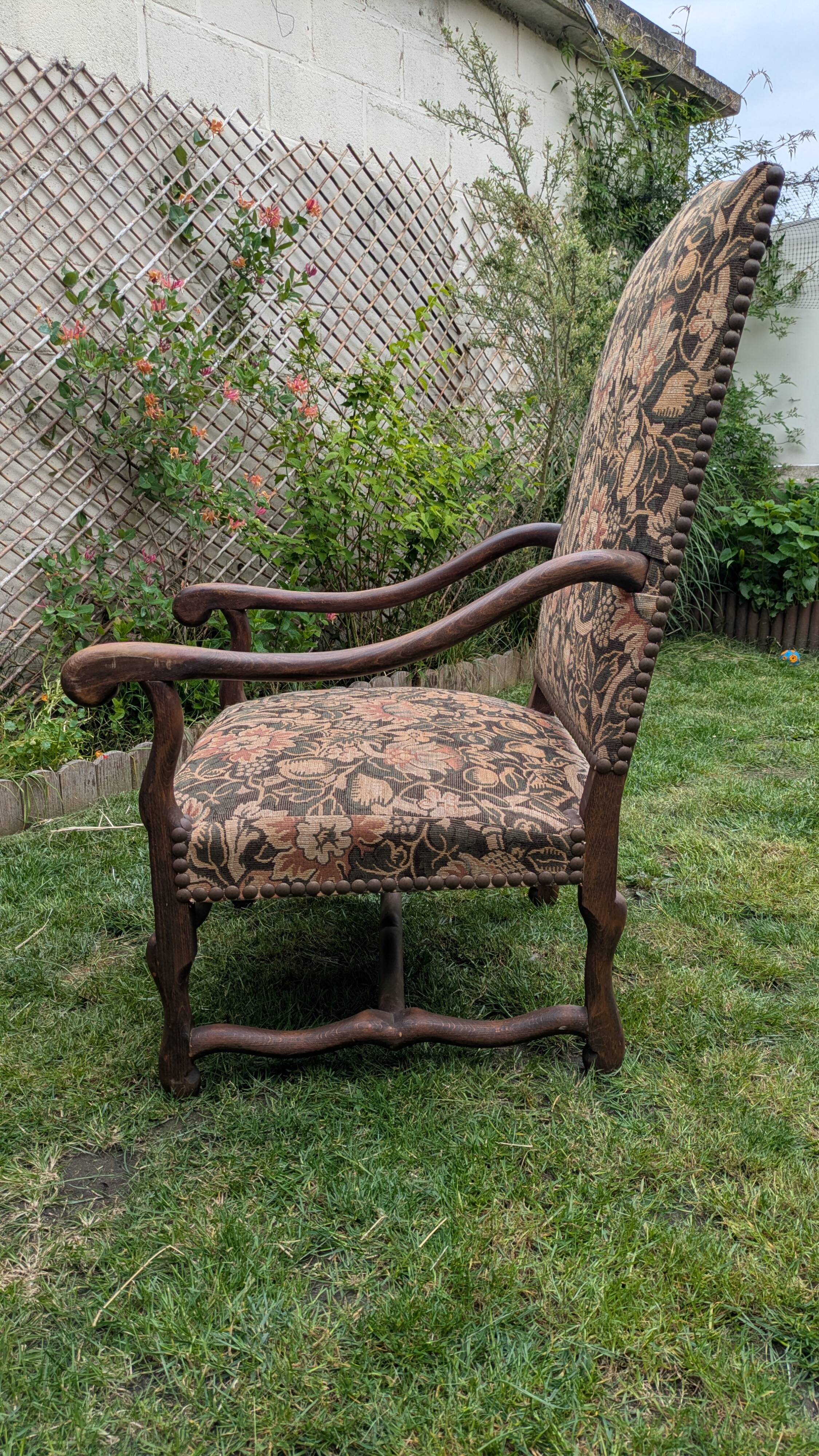 Fauteuil Louis XIII