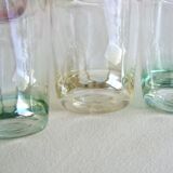 Set of 6 vintage water glasses Lesieur
