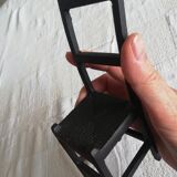 Chaise miniature fer forgé