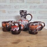 Set cups and pitcher