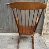 Wooden rocking-chair
