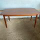 Scandinavian table in teak and rosewood vintage 60s