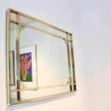 Graphic mirror by Belgochrom 105x80cm